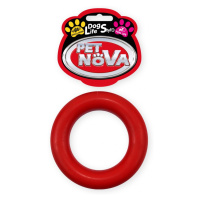 Petnova Hracky RUB RING 9 cm RED