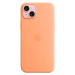 Apple Originál Silikónový kryt s MagSafe pre iPhone 15 Plus Orange Sorbet, MT173ZM/A