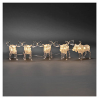 Dekoračné LED svetlo päť losov do exteriéru