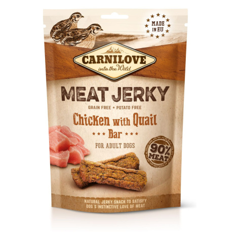 Carnilove Meat Jerky 100g - Chicken/Quail