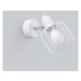 Biele nástenné svietidlo ø 10 cm Salom – Nice Lamps