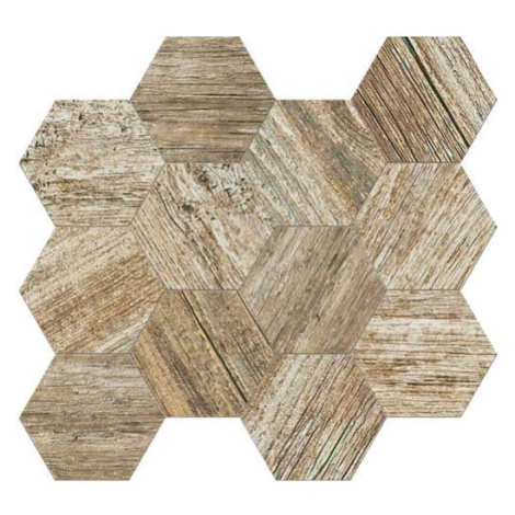 Mozaika Fineza Timber Design ambra 31,5x36,5 cm mat TIMDEMOSESAM