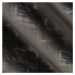 Zamatový grafitovo hnedý záves na páske ADRIA 140x270 cm