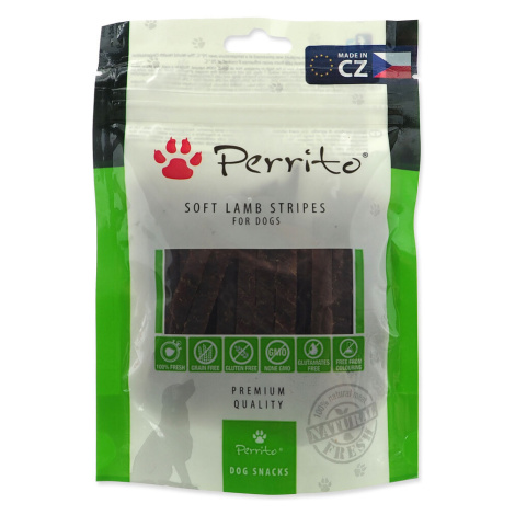 PERRITO Lamb soft stripes pochúťka pre psov 100 g