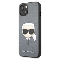Karl Lagerfeld Kryt pre iPhone 13 Mini, Strieborný