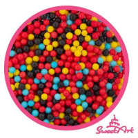 SweetArt cukrové perly Cars mix 5 mm (80 g) - dortis - dortis