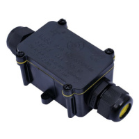 Solight vodeodolná prepojovací krabička IP68, 5-9 / 9-12mm, max 2,5mm2