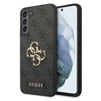 Guess PU 4G Metal Logo Samsung Galaxy S23 5G S911 GUHCS23S4GMGGR Grey