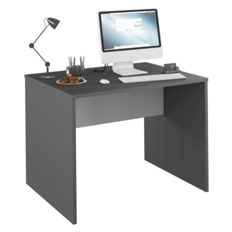 PC stôl, grafit/biela, RIOMA NEW TYP 12 Tempo Kondela