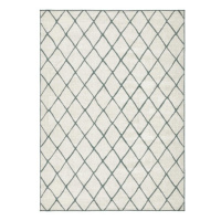 Kusový koberec Twin-Wendeteppiche 103117 grün creme – na ven i na doma - 200x290 cm NORTHRUGS - 