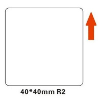 Niimbot štítky R 40x40mm 180ks White pre B21,B3S,B1