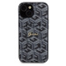 Guess PU Grip Stand G Cube Zadný Kryt pre iPhone 15 Black