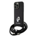 Kryt Karl Lagerfeld KLHCP15XSAKCPSK iPhone 15 Pro Max 6.7" hardcase black Crossbody Saffiano Met