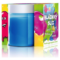 Bubble Factory Megaslizoun bláznivý sliz Crazy Hydro slime modrý s vôňou čučoriedky