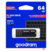 GOODRAM Flash Disk 64GB UME3, USB 3.0, čierna