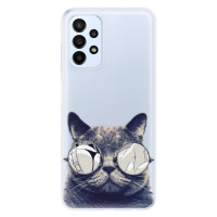 Odolné silikónové puzdro iSaprio - Crazy Cat 01 - Samsung Galaxy A23 / A23 5G