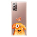Odolné silikónové puzdro iSaprio - Dog And Bird - Samsung Galaxy Note 20