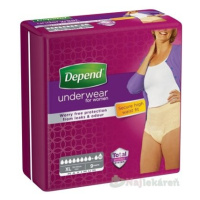 DEPEND MAXIMUM XL pre ženy naťahovacie nohavičky, obvod bokov 120-150cm, priedušné, 9ks