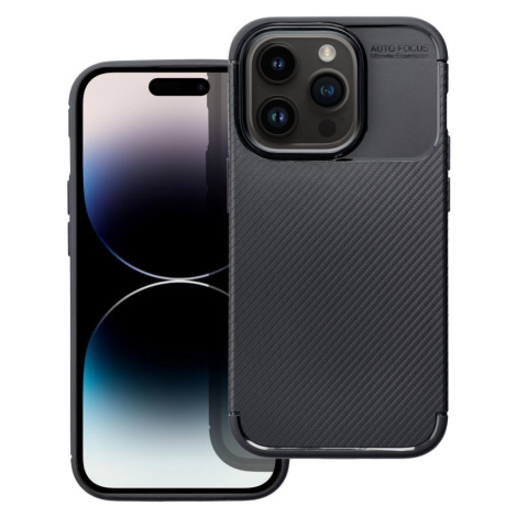 Silikónové puzdro na Apple iPhone X/XS Carbon Premium čierne