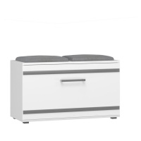 RAUMHIRSCH FURNITURE SKRÍŇ NA TOPÁNKY Biela 85/45/35
