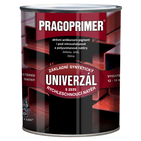 Pragoprimer Plus S2070 farba na drevo 600 ml biela