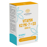 APOROSA Vitamin K2+D3 MK-7 60 kapsúl