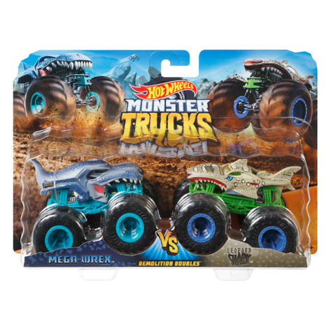 Mattel Hot Wheels Monster trucks demolačné duo asst