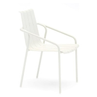 Svetlosivé kovové záhradné stoličky v súprave 4 ks Fleole – Ezeis