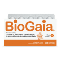 BIOGAIA ProTectis s vitamínom D 10 tabliet