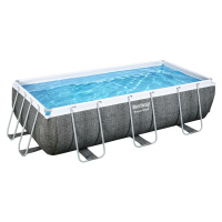 Záhradný bazén Bestway 56721 Power Steel 4.04m x 2.01m x 1.00m Rectangular s kartuš. filtr