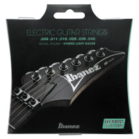 Ibanez String Set 6-Str. For Electric Guitar Nickel Wound, Hybrid Gaug