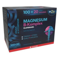 MAGNESIUM B-komplex glenmarkt + Zinok 100+20 zdarma 120 tabliet