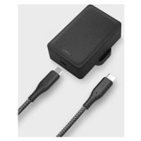 UNIQ Versa Slim USB-C (PD) 18W sieťový adaptér uhľovo sivý