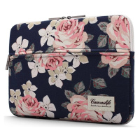 Púzdro CANVASLIFE SLEEVE LAPTOP 13-14 NAVY ROSE (0795787711200)