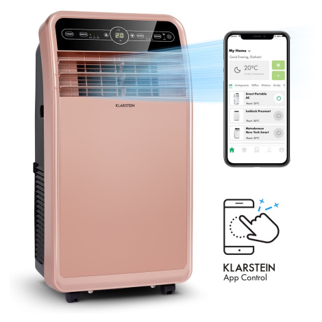 Klarstein Metrobreeze New York Smart 12k, mobilná klimatizácia, 12 000 BTU/3,5 kW, A, diaľkový o