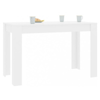 Jedálenský stôl 120x60 cm Dekorhome Biela lesk,Jedálenský stôl 120x60 cm Dekorhome Biela lesk