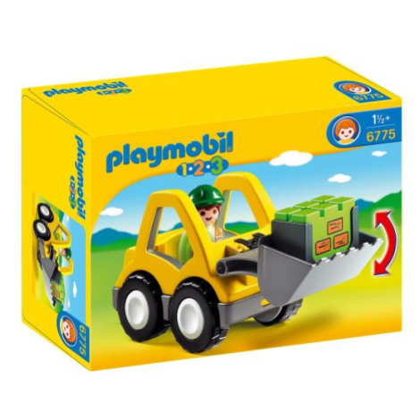 PLAYMOBIL 1.2.3   6775 Kolesový nakladač