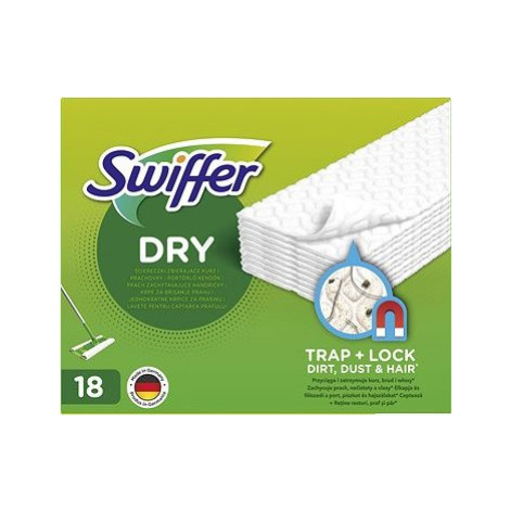 SWIFFER Sweeper Dry čistiace obrúsky 18 ks