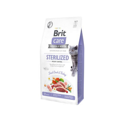 Brit Care Cat Sterilised Duck/Turkey Grain-free - 400g