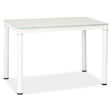 Signal Jedálenský stôl GALANT | 110x70 cm FARBA: Biela
