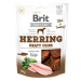 Pochúťka Brit Jerky Meaty sleď, kolieska 80g