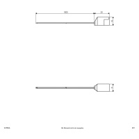 Pripojovací kábel pre sériu Bordo, dĺžka: 150 cm