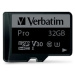 Verbatim Pro MicroSDHC 32GB (Class 10) + SD adaptér