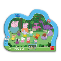 Dino PEPPA PIG 25 kontura Puzzle