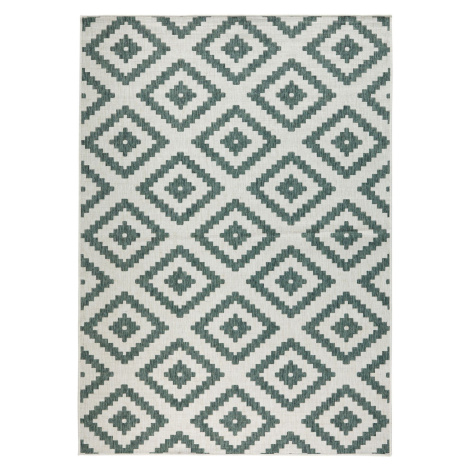 Kusový koberec Twin-Wendeteppiche 103131 grün creme – na ven i na doma - 240x340 cm NORTHRUGS - 