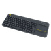 Logitech Wireless Keyboard K400 Plus bezdrôtová klávesnica CZ/SK čierna