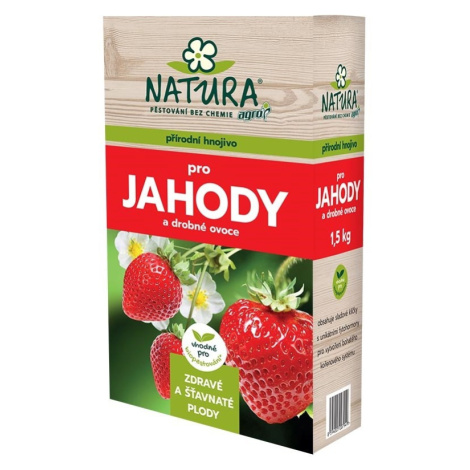 AGRO NATURA Organické hnojivo pre jahody 1,5 kg