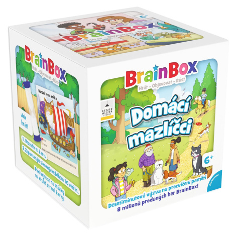 Asmodee Czech Republic BrainBox Domácí mazlíčci - CZ