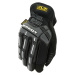 MECHANIX Pracovné ohranné rukavice M-Pact s otvorenou manžetou - čierne/sivé S/8