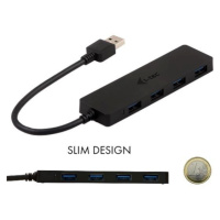 i-Tec USB3.0 HUB 4port, pasívne, SLIM